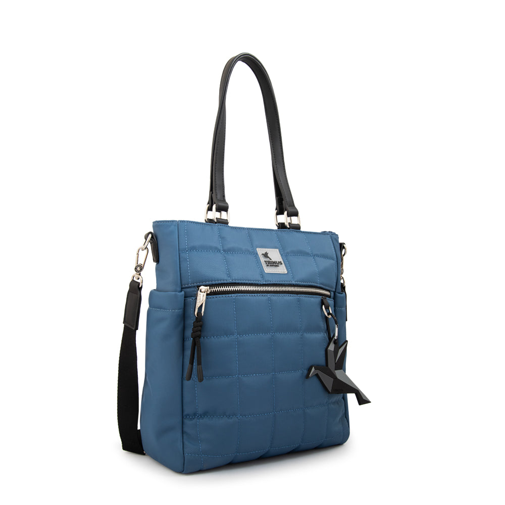 Cartera shopping belina grande denim