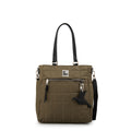 Cartera tote shopping belina grande verde oliva