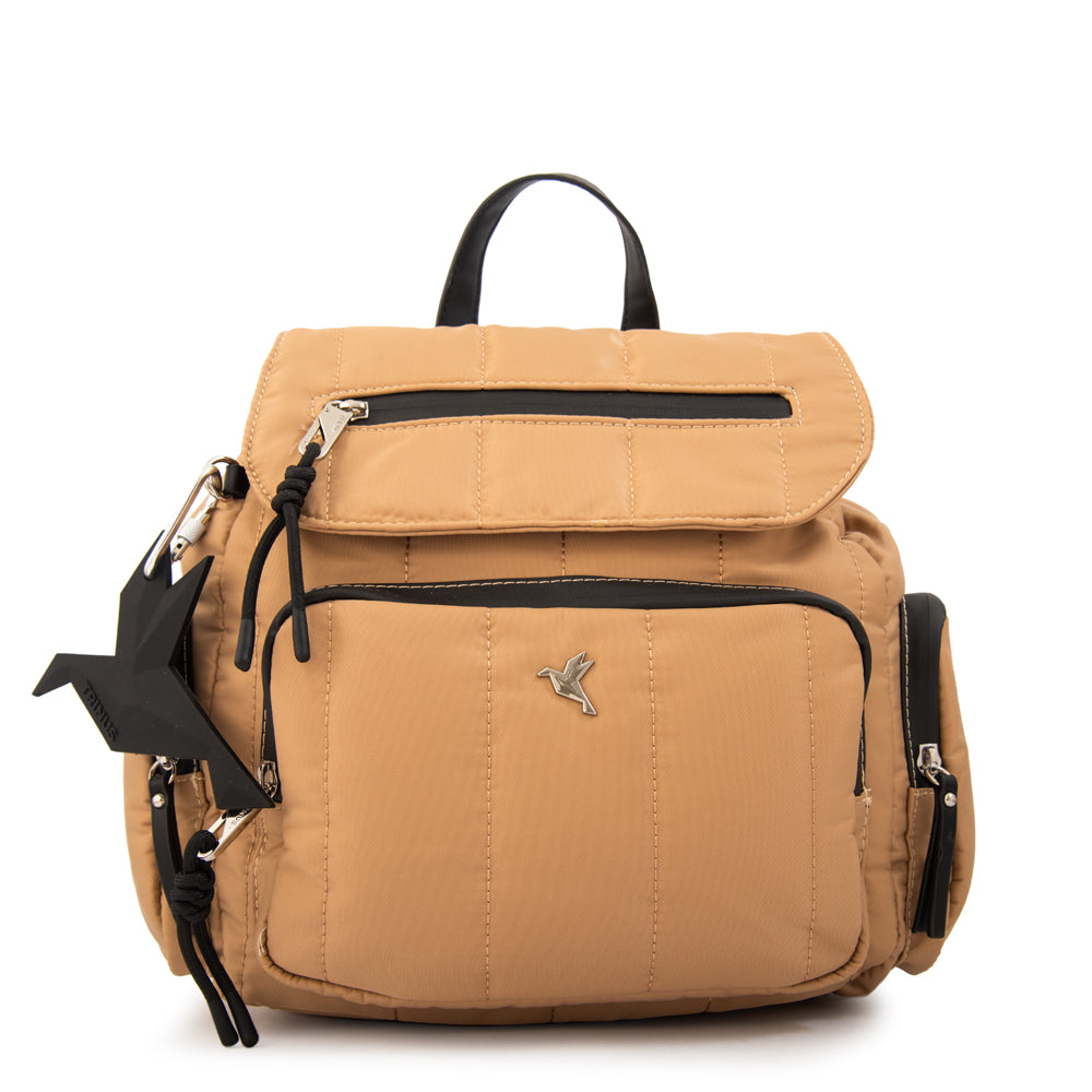 Mochila lizel beige oscuro