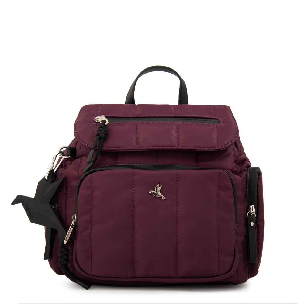 Mochila lizel mediana burdeo