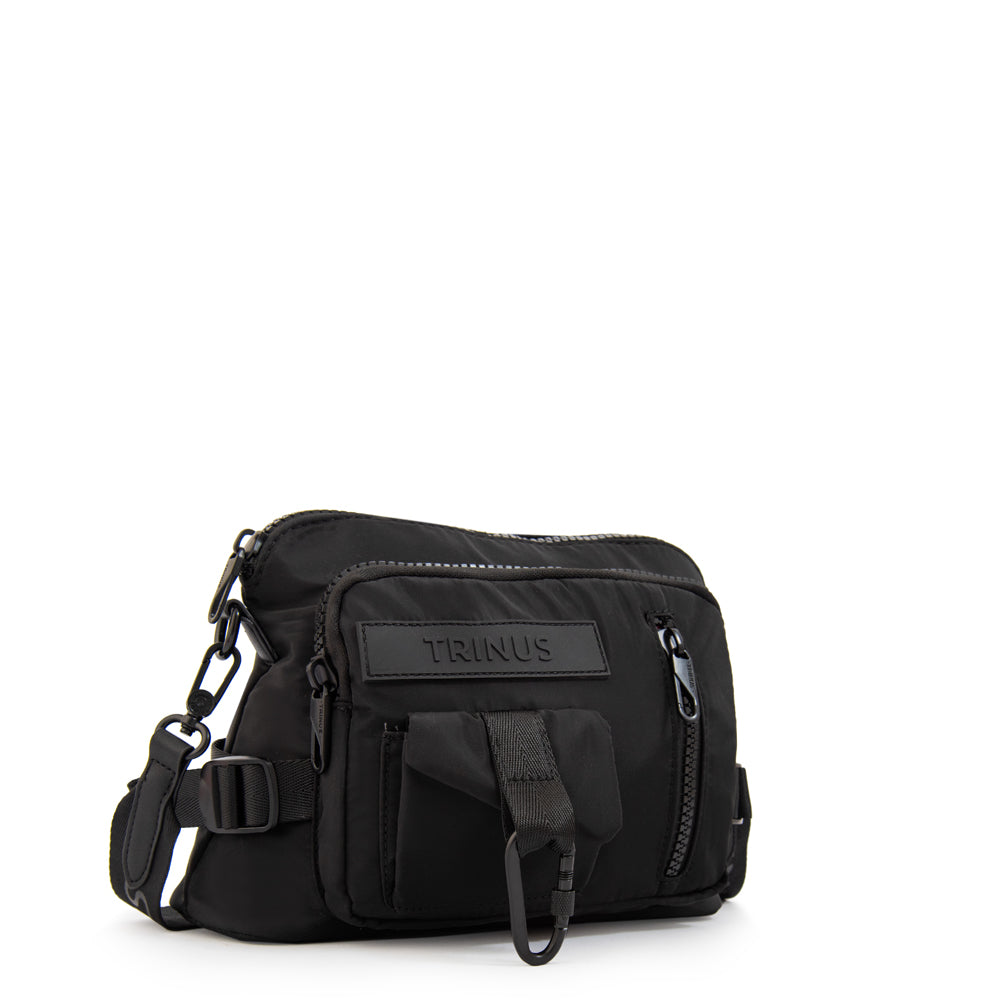 Cartera bandolera regina mediana negro