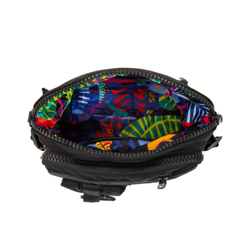 Cartera bandolera regina mediana negro