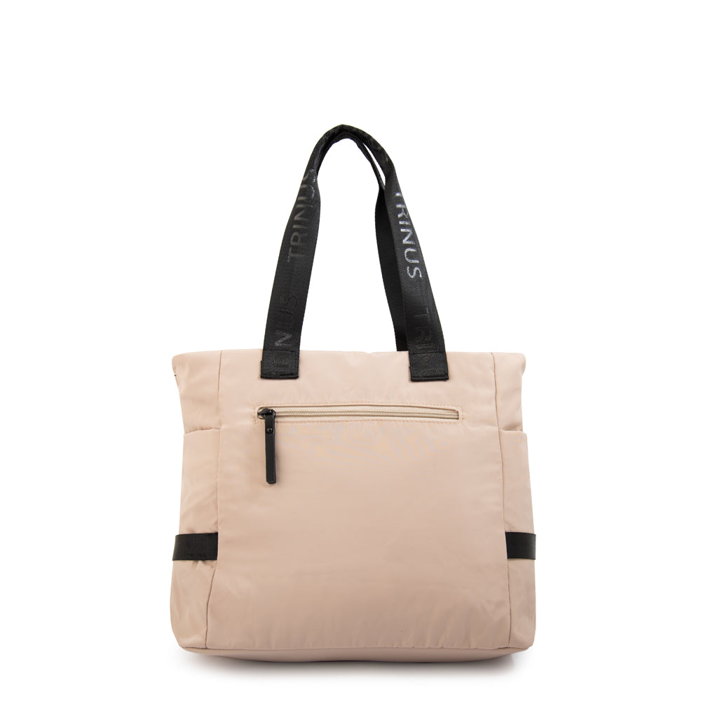 Cartera tote regina beige