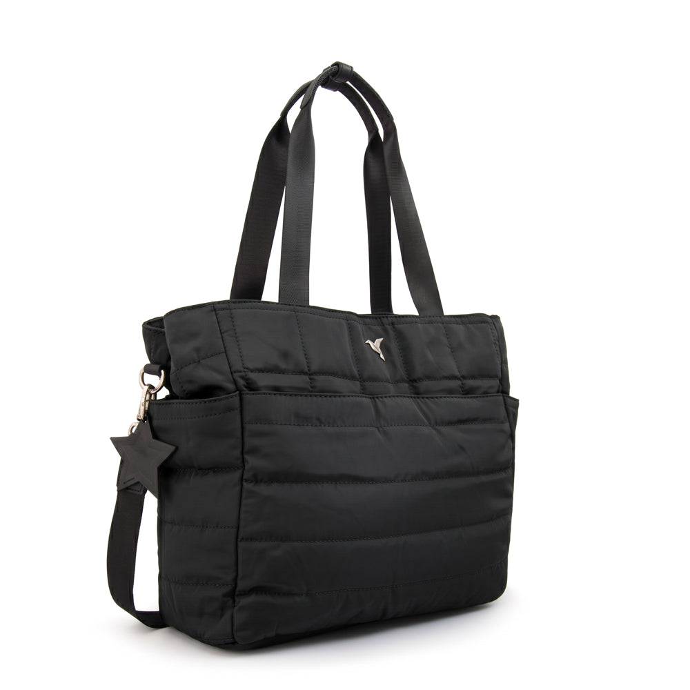 Cartera tote porta notebook australia negro