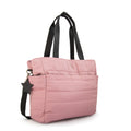 Cartera tote porta notebook australia rosado