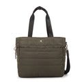Cartera tote porta notebook australia verde oliva