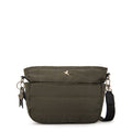 Cartera bandolera australia mediana verde oliva