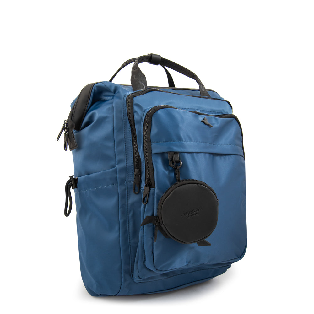 Mochila porta notebook singapur azul