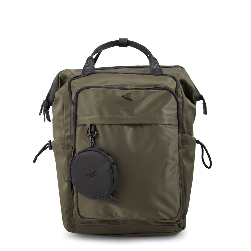 Mochila porta notebook singapur verde oliva