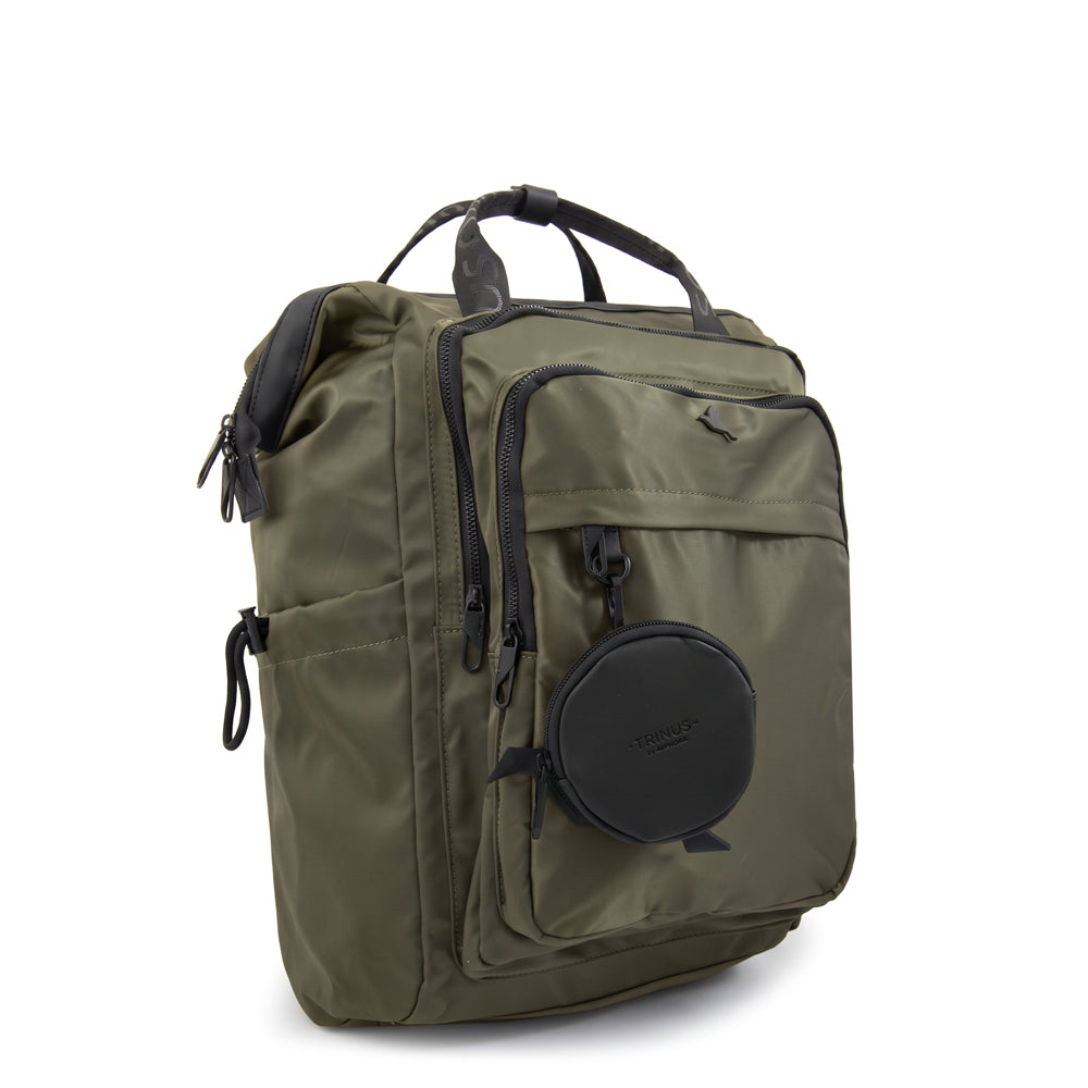 Mochila porta notebook singapur verde oliva