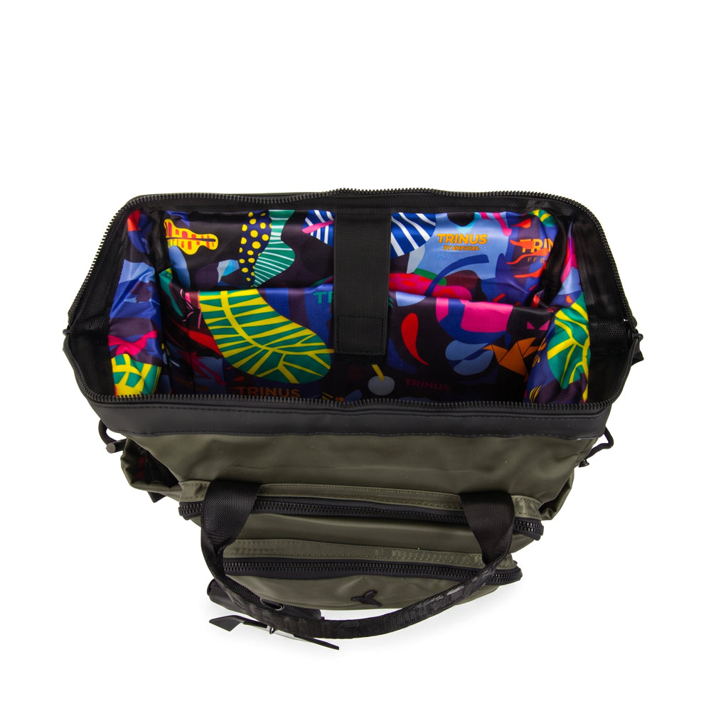 Mochila porta notebook singapur verde oliva
