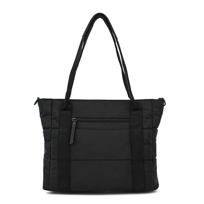 Cartera tote tres divisiones mediana florence negro