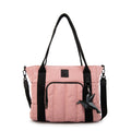 Cartera tote tres divisiones florence mediana rosa viejo