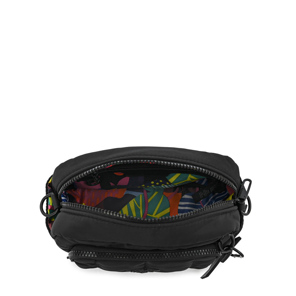 Cartera bandolera mediana florence negro