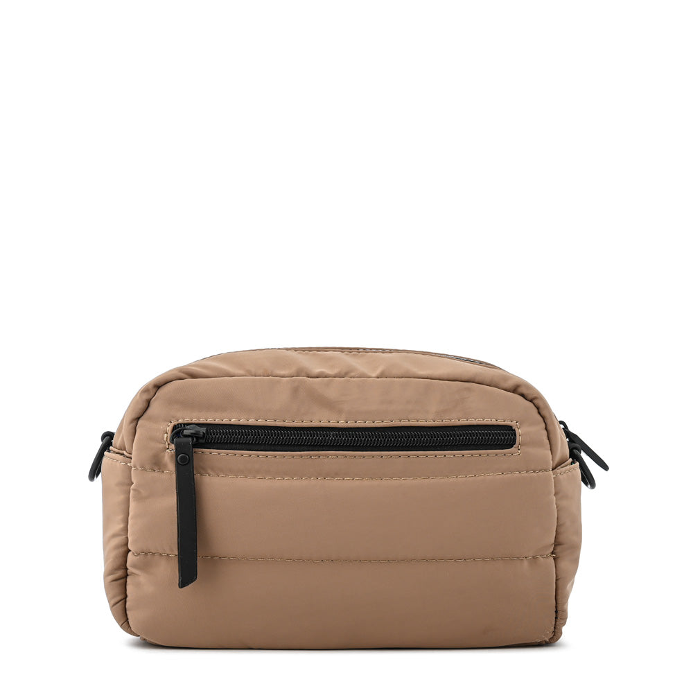 Cartera bandolera mediana florence beige