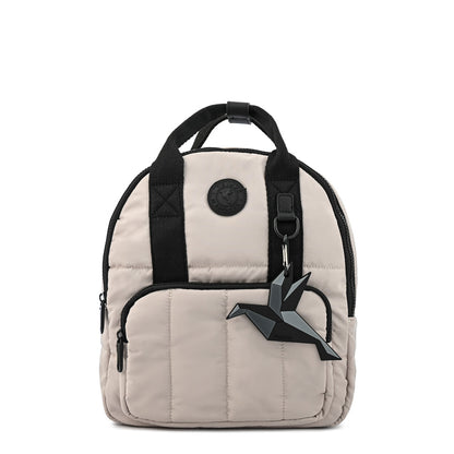 Mochila mediana florence gris claro