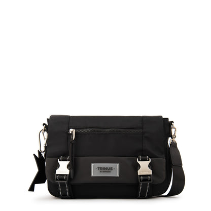 Cartera Bandolera mediana dania negro