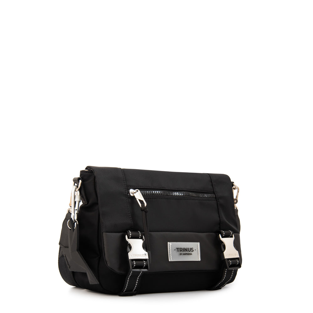 Cartera Bandolera mediana dania negro