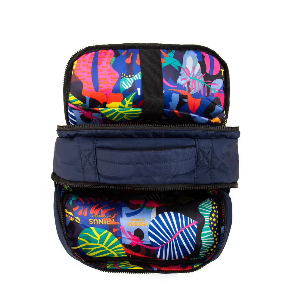 Mochila travel dania grande azul oscuro