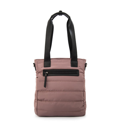 Cartera tote shopping tiana mediana rosa viejo