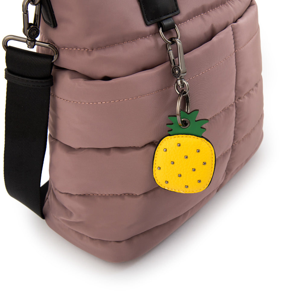 Cartera tote shopping tiana mediana rosa viejo