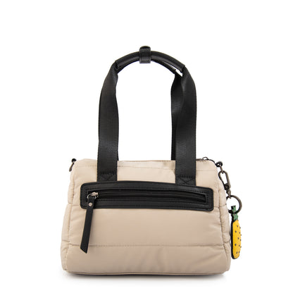 Cartera tote tiana pequeña beige