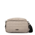 Cartera bandolera sahara pequeña blanco crudo