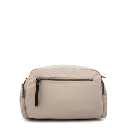 Cartera Bandolera sahara pequeña blanco crudo