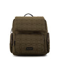 Mochila con tapa sahara pequeña verde oliva