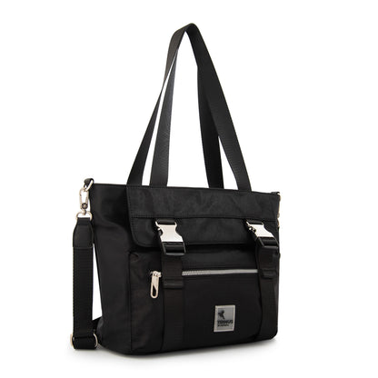 Cartera tote college grande negro
