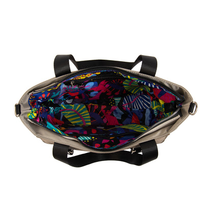 Cartera tote college grande taupe