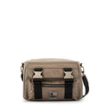 Cartera bandolera college pequeña taupe