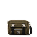 Cartera bandolera college pequeña verde oliva