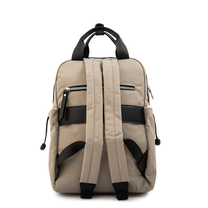 Mochila Porta Notebook college taupe