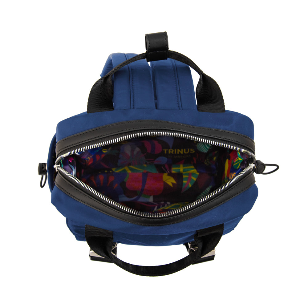 Mochila porta notebook college grande azul