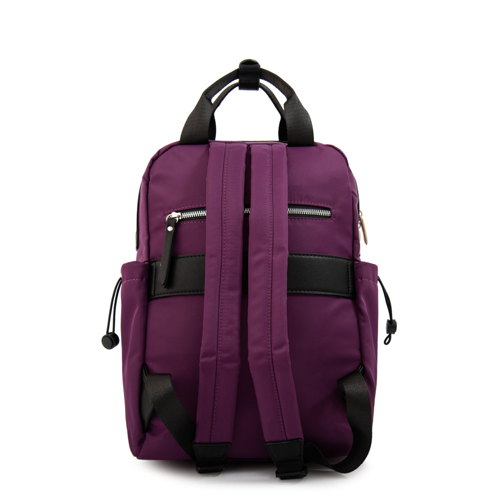 Mochila porta notebook college grande morado
