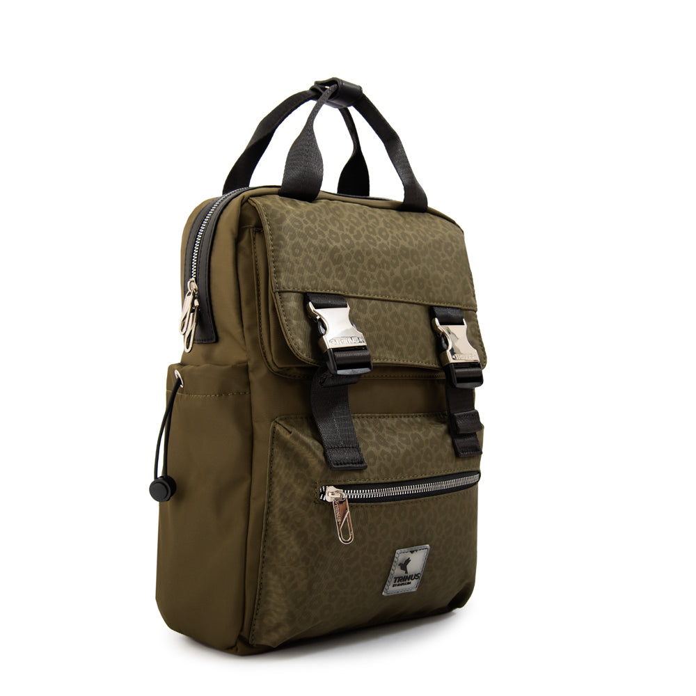 Mochila porta notebook college grande verde oliva