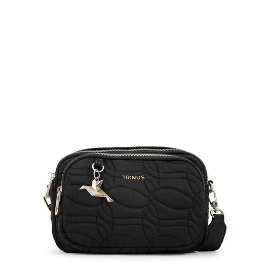 Cartera bandolera ivanca pequeña negro