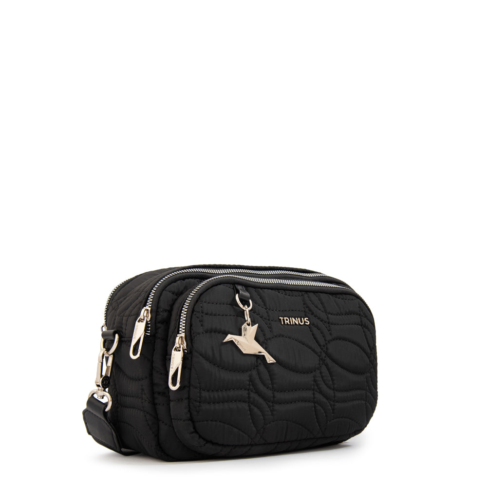 Cartera bandolera ivanca pequeña negro