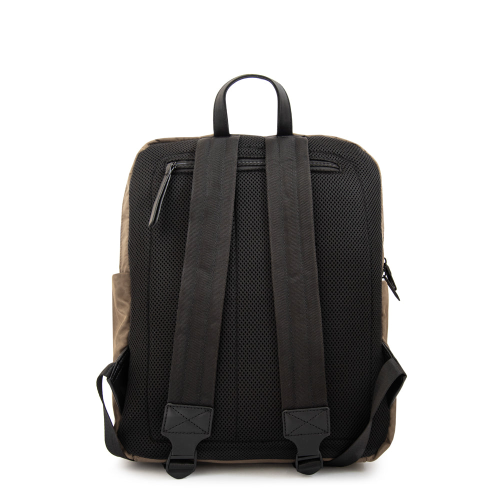 Mochila porta notebook college grande taupe