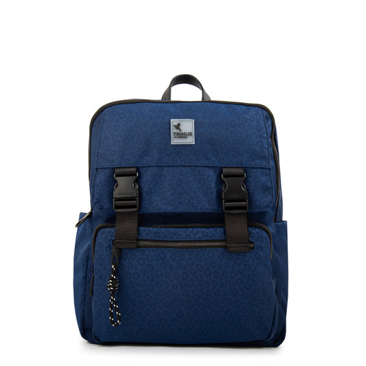 Mochila porta notebook college azul