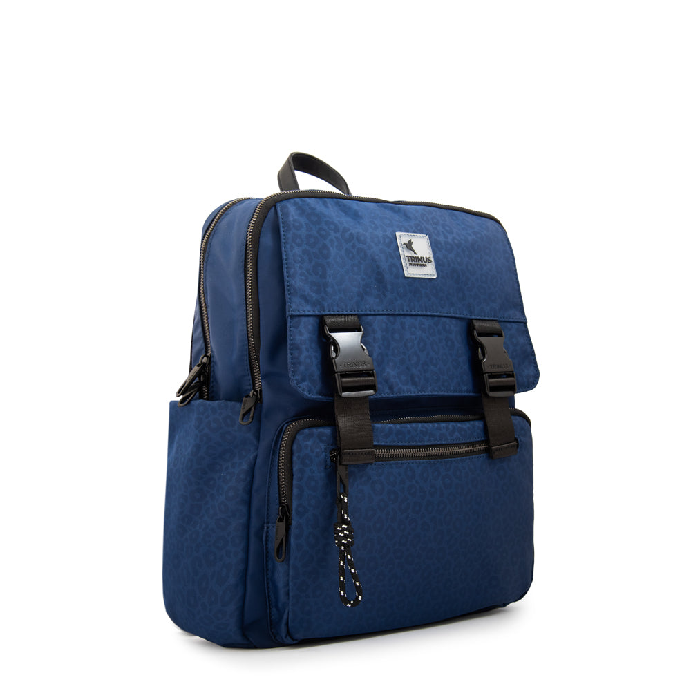 Mochila porta notebook college grande azul