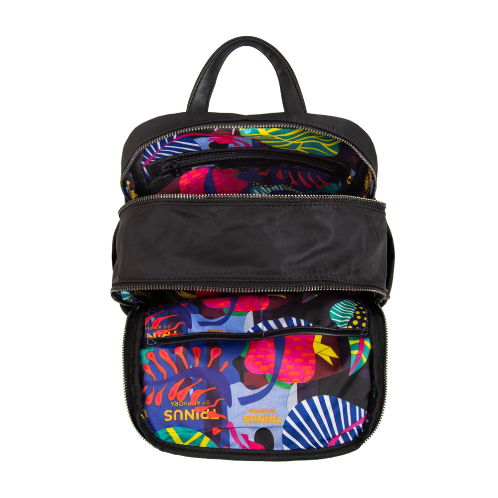 Mochila college mediana negro