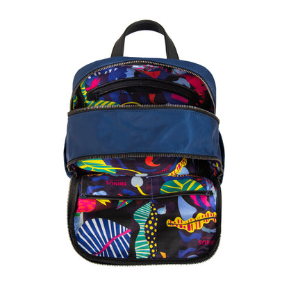 Mochila college azul