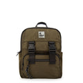 Mochila college mediana verde oliva