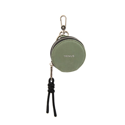 Llavero monedero tiara verde oliva