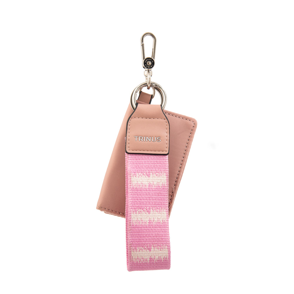 Llavero tarjetero briana rosa viejo