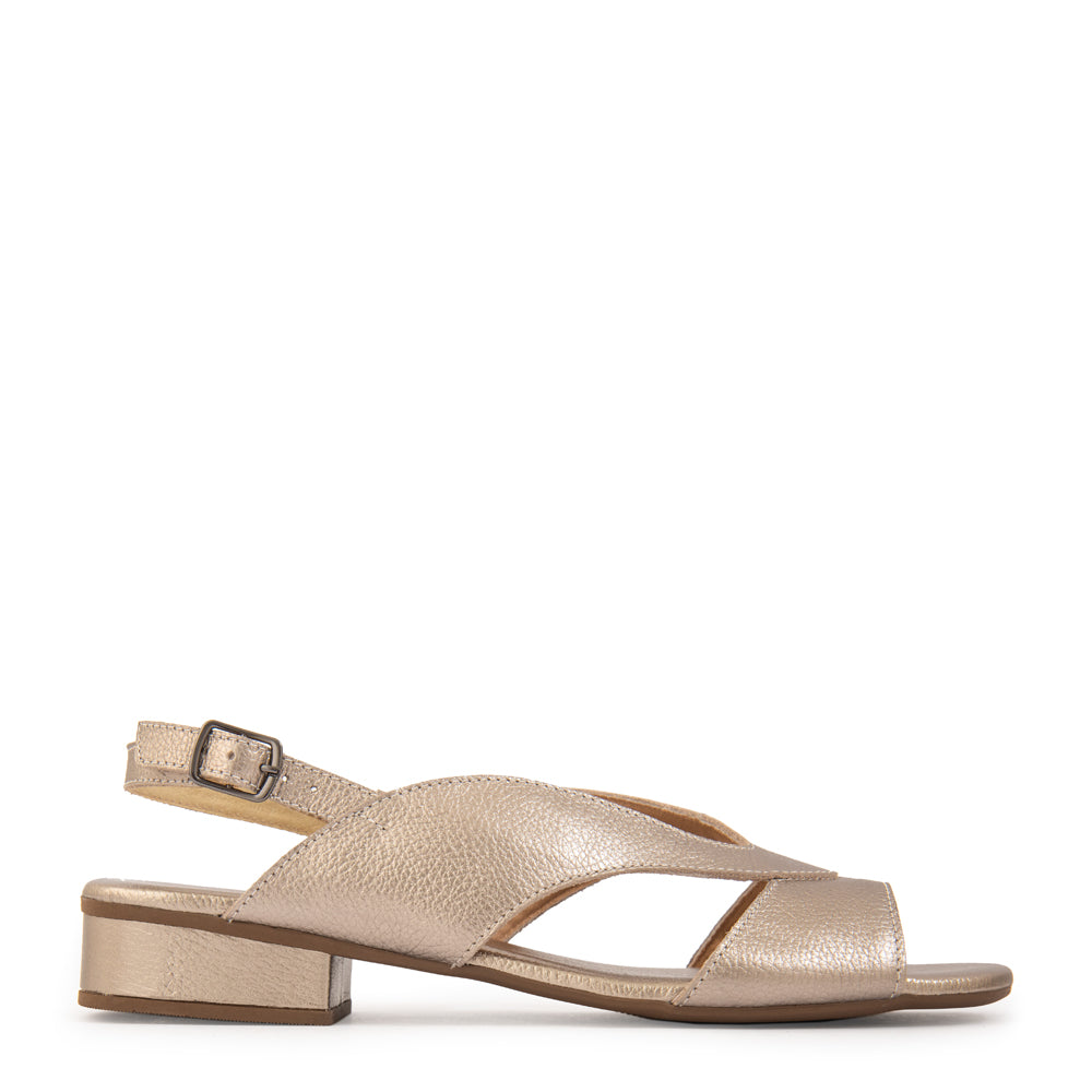 Sandalia ami plateado