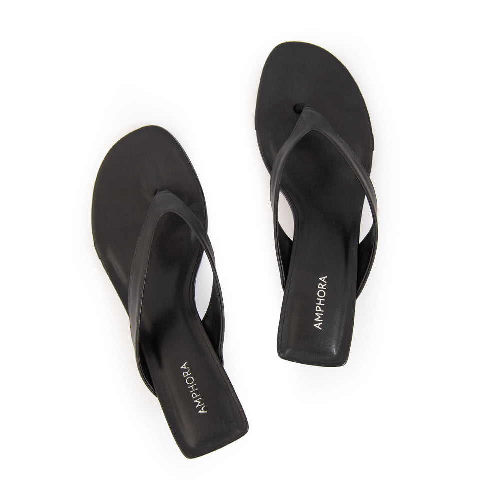 Sandalia mule andrea negro