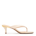 Sandalia mule andrea blanco crudo